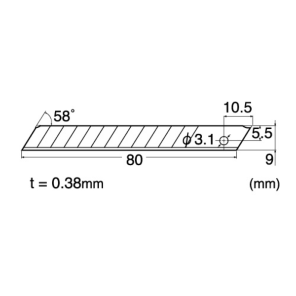 ใบมีดสแตนเลส NT BA-300 (กล่อง) - Image 4